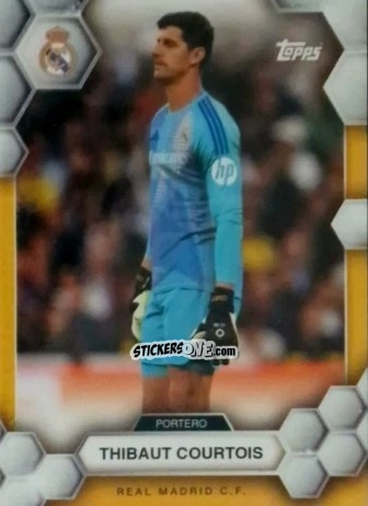 Sticker Thibaut Courtois -  Real Madrid 2024-2025 Fan Set
 n. 1 - Topps
