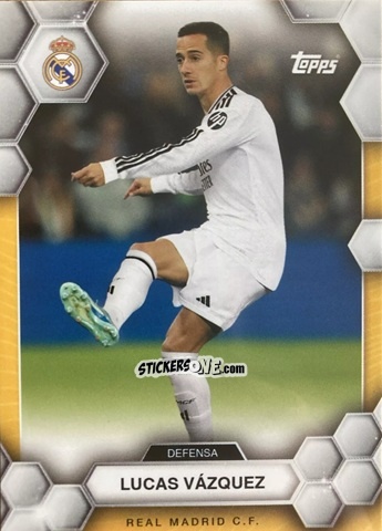 Sticker Lucas Vázquez -  Real Madrid 2024-2025 Fan Set
 n. 2 - Topps