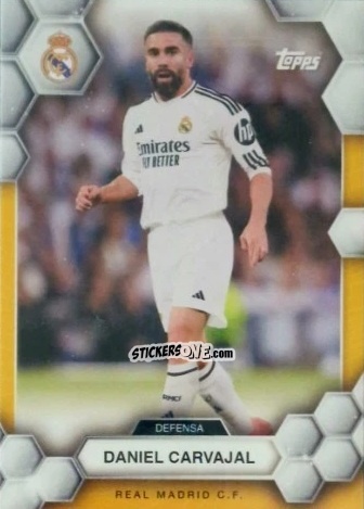 Sticker Daniel Carvajal -  Real Madrid 2024-2025 Fan Set
 n. 3 - Topps