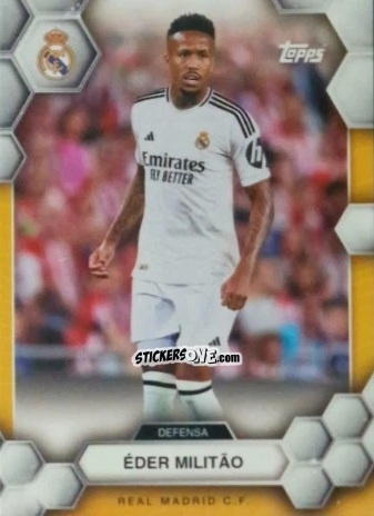 Sticker Éder Militão -  Real Madrid 2024-2025 Fan Set
 n. 4 - Topps