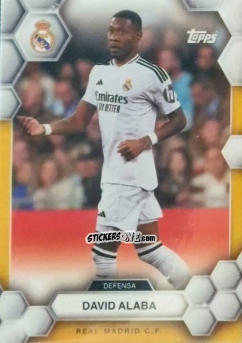 Sticker David Alaba -  Real Madrid 2024-2025 Fan Set
 n. 5 - Topps