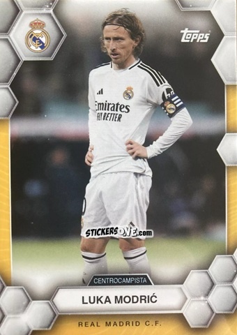 Sticker Luka Modrić -  Real Madrid 2024-2025 Fan Set
 n. 13 - Topps
