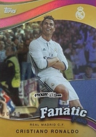 Sticker Cristiano Ronaldo -  Real Madrid 2024-2025 Fan Set
 n. FF-5 - Topps