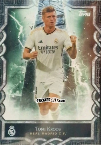 Sticker Toni Kroos -  Real Madrid 2024-2025 Fan Set
 n. MO-4 - Topps