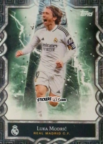 Sticker Luka Modrić -  Real Madrid 2024-2025 Fan Set
 n. MO-5 - Topps