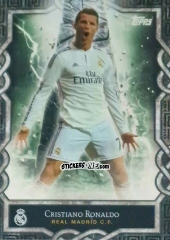 Sticker Cristiano Ronaldo -  Real Madrid 2024-2025 Fan Set
 n. MO-10 - Topps