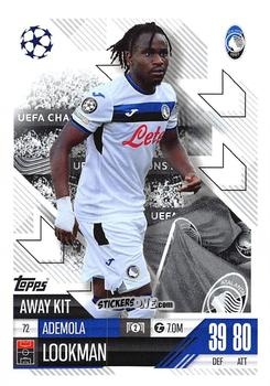 Figurina Ademola Lookman - UEFA Champions League & Europa League 2024-2025. Match Attax Extra n. 72 - Topps