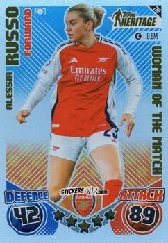 Figurina Alessia Russo - UEFA Champions League & Europa League 2024-2025. Match Attax Extra n. 288 - Topps
