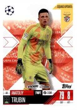 Sticker Anatoliy Trubin - UEFA Champions League & Europa League 2024-2025. Match Attax Extra n. 44 - Topps