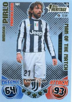 Figurina Andrea Pirlo - UEFA Champions League & Europa League 2024-2025. Match Attax Extra n. 295 - Topps