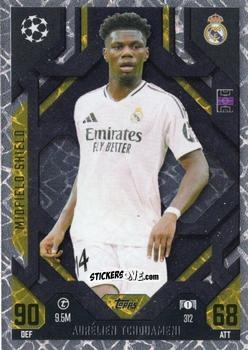 Figurina Aurélien Tchouameni - UEFA Champions League & Europa League 2024-2025. Match Attax Extra n. 312 - Topps