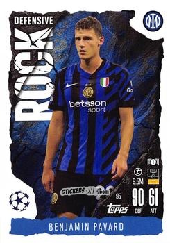 Figurina Benjamin Pavard - UEFA Champions League & Europa League 2024-2025. Match Attax Extra n. 95 - Topps