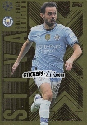 Sticker Bernardo Silva - UEFA Champions League & Europa League 2024-2025. Match Attax Extra n. GOL1 - Topps