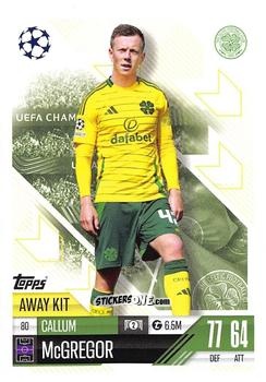 Figurina Callum McGregor - UEFA Champions League & Europa League 2024-2025. Match Attax Extra n. 80 - Topps