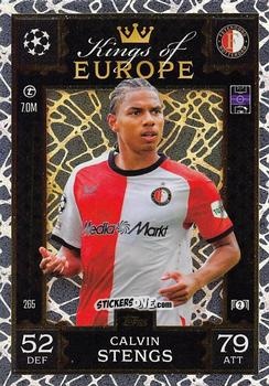 Cromo Calvin Stengs - UEFA Champions League & Europa League 2024-2025. Match Attax Extra n. 265 - Topps