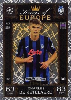 Sticker Charles De Ketelaere - UEFA Champions League & Europa League 2024-2025. Match Attax Extra n. 262 - Topps