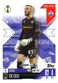 Cromo David De Gea - UEFA Champions League & Europa League 2024-2025. Match Attax Extra n. 38 - Topps