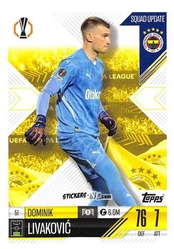 Sticker Dominik Livaković - UEFA Champions League & Europa League 2024-2025. Match Attax Extra n. 51 - Topps