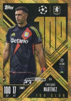 Cromo Emiliano Martínez - UEFA Champions League & Europa League 2024-2025. Match Attax Extra n. 334 - Topps