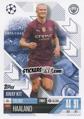 Sticker Erling Haaland - UEFA Champions League & Europa League 2024-2025. Match Attax Extra n. 55 - Topps