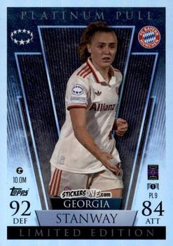 Figurina Georgia Stanway - UEFA Champions League & Europa League 2024-2025. Match Attax Extra n. PL9 - Topps