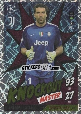 Sticker Gianluigi Buffon - UEFA Champions League & Europa League 2024-2025. Match Attax Extra n. 300 - Topps