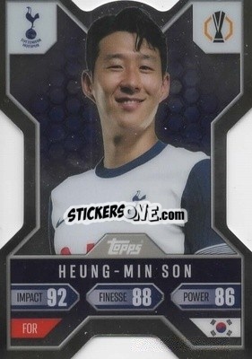 Sticker Son Heung-Min - UEFA Champions League & Europa League 2024-2025. Match Attax Extra n. CX1 - Topps