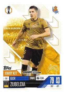Figurina Igor Zubeldia - UEFA Champions League & Europa League 2024-2025. Match Attax Extra n. 64 - Topps