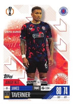 Figurina James Tavernier - UEFA Champions League & Europa League 2024-2025. Match Attax Extra n. 81 - Topps