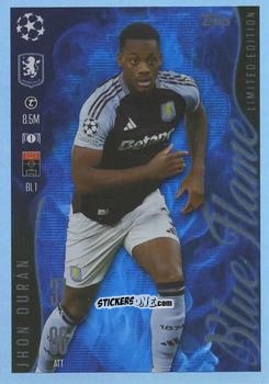 Figurina Jhon Durán - UEFA Champions League & Europa League 2024-2025. Match Attax Extra n. BL1 - Topps