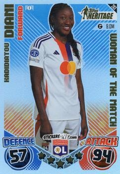 Sticker Kadidiatou Diani - UEFA Champions League & Europa League 2024-2025. Match Attax Extra n. 283 - Topps