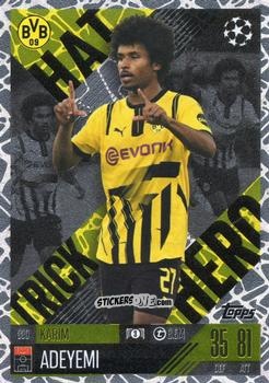 Figurina Karim Adeyemi - UEFA Champions League & Europa League 2024-2025. Match Attax Extra n. 330 - Topps