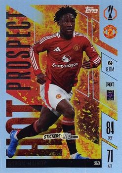 Cromo Kobbie Mainoo - UEFA Champions League & Europa League 2024-2025. Match Attax Extra n. 350 - Topps
