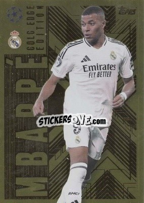 Sticker Kylian Mbappé - UEFA Champions League & Europa League 2024-2025. Match Attax Extra n. GOL10 - Topps