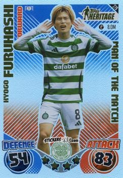 Figurina Kyōgo Furuhashi - UEFA Champions League & Europa League 2024-2025. Match Attax Extra n. 279 - Topps