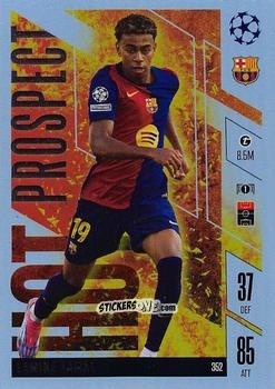 Sticker Lamine Yamal - UEFA Champions League & Europa League 2024-2025. Match Attax Extra n. 352 - Topps