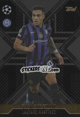 Sticker Lautaro Martínez - UEFA Champions League & Europa League 2024-2025. Match Attax Extra n. BLA4 - Topps