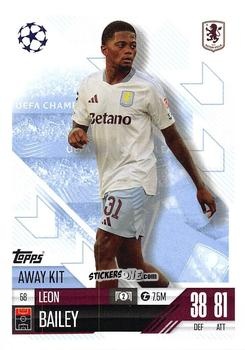 Sticker Leon Bailey - UEFA Champions League & Europa League 2024-2025. Match Attax Extra n. 58 - Topps