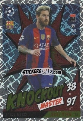 Sticker Lionel Messi - UEFA Champions League & Europa League 2024-2025. Match Attax Extra n. 305 - Topps