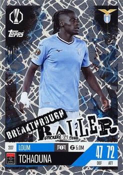 Cromo Loum Tchaouna - UEFA Champions League & Europa League 2024-2025. Match Attax Extra n. 207 - Topps