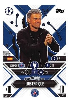 Cromo Luis Enrique - UEFA Champions League & Europa League 2024-2025. Match Attax Extra n. 128 - Topps