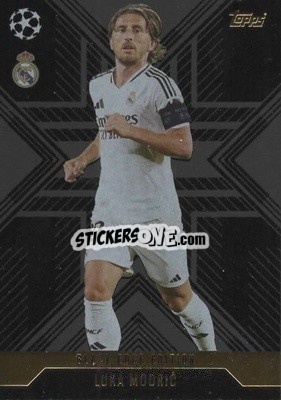 Sticker Luka Modric - UEFA Champions League & Europa League 2024-2025. Match Attax Extra n. BLA1 - Topps