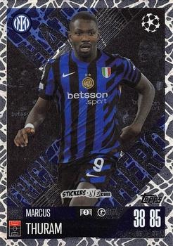 Figurina Marcus Thuram - UEFA Champions League & Europa League 2024-2025. Match Attax Extra n. 331 - Topps
