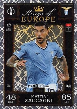 Cromo Mattia Zaccagni - UEFA Champions League & Europa League 2024-2025. Match Attax Extra n. 268 - Topps