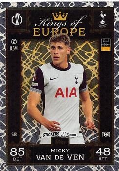 Figurina Micky Van De Ven - UEFA Champions League & Europa League 2024-2025. Match Attax Extra n. 248 - Topps