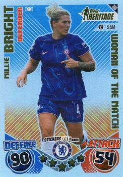 Cromo Millie Bright - UEFA Champions League & Europa League 2024-2025. Match Attax Extra n. 286 - Topps