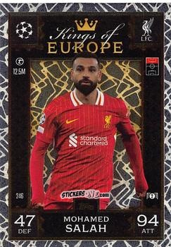Sticker Mohamed Salah - UEFA Champions League & Europa League 2024-2025. Match Attax Extra n. 246 - Topps