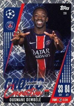 Sticker Ousmane Dembélé - UEFA Champions League & Europa League 2024-2025. Match Attax Extra n. 239 - Topps