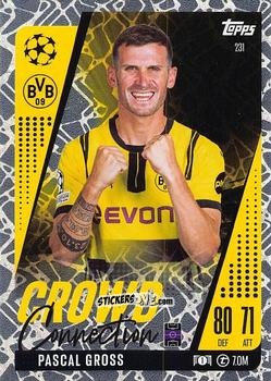 Figurina Pascal Gross - UEFA Champions League & Europa League 2024-2025. Match Attax Extra n. 231 - Topps