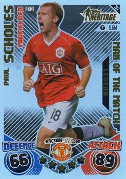 Cromo Paul Scholes - UEFA Champions League & Europa League 2024-2025. Match Attax Extra n. 292 - Topps